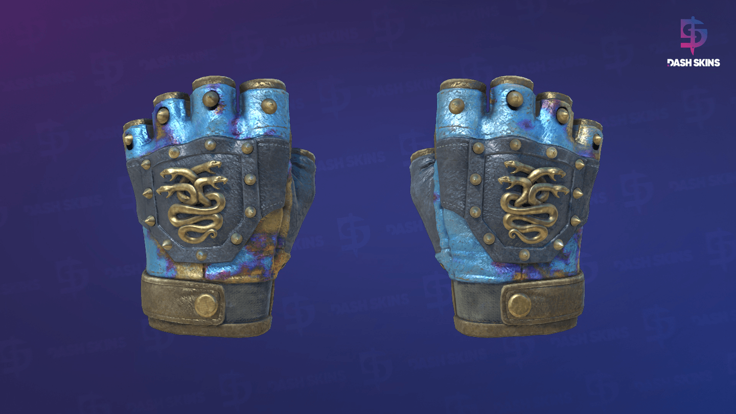 ★ Hydra Gloves | Case Hardened (Well-Worn) Screenshot Playside