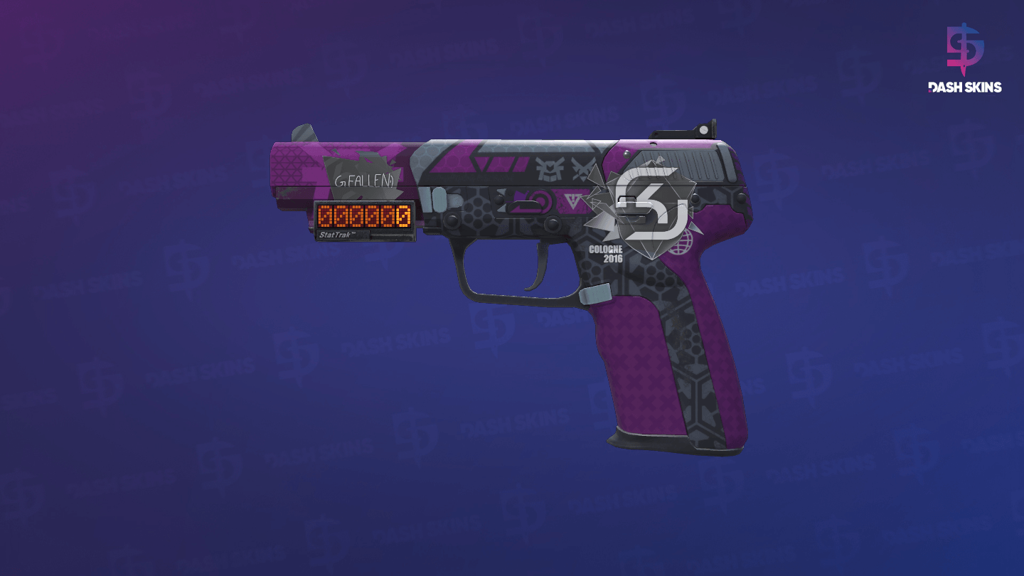 StatTrak™ Five-SeveN | Violent Daimyo (Factory New) Screenshot Playside
