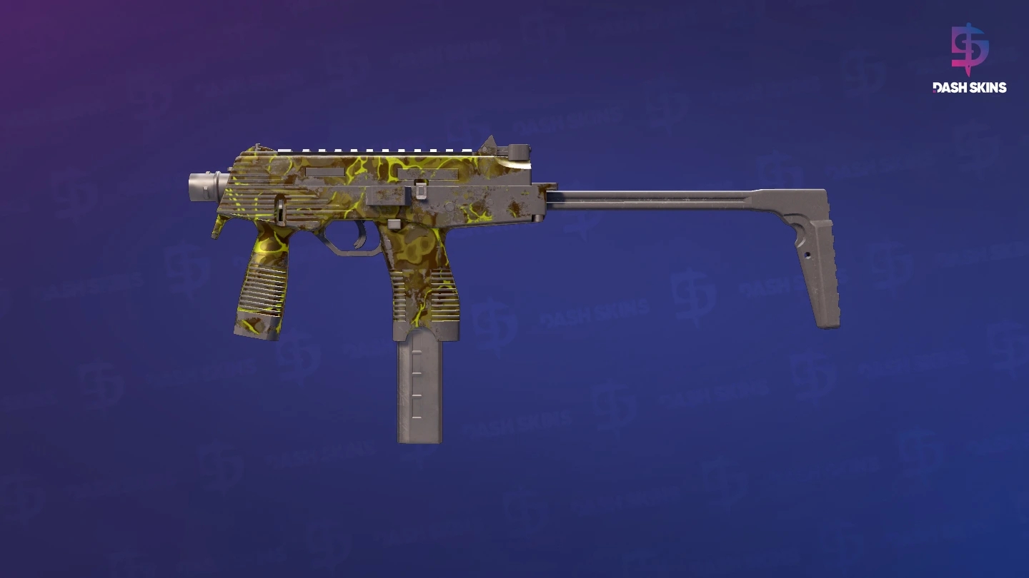 MP9 | Bioleak (Well-Worn) Screenshot Playside