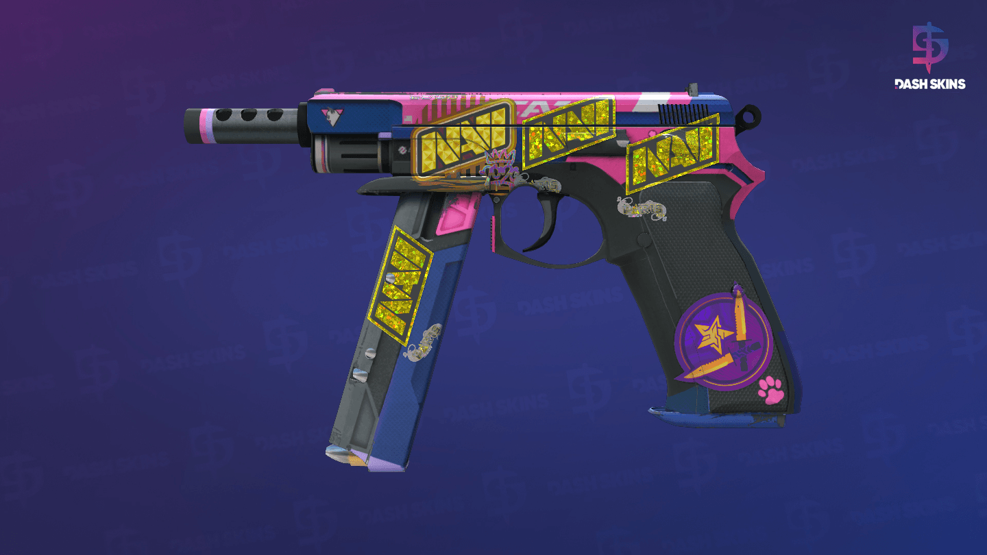 CZ75-Auto | Tacticat (Minimal Wear) Screenshot Playside