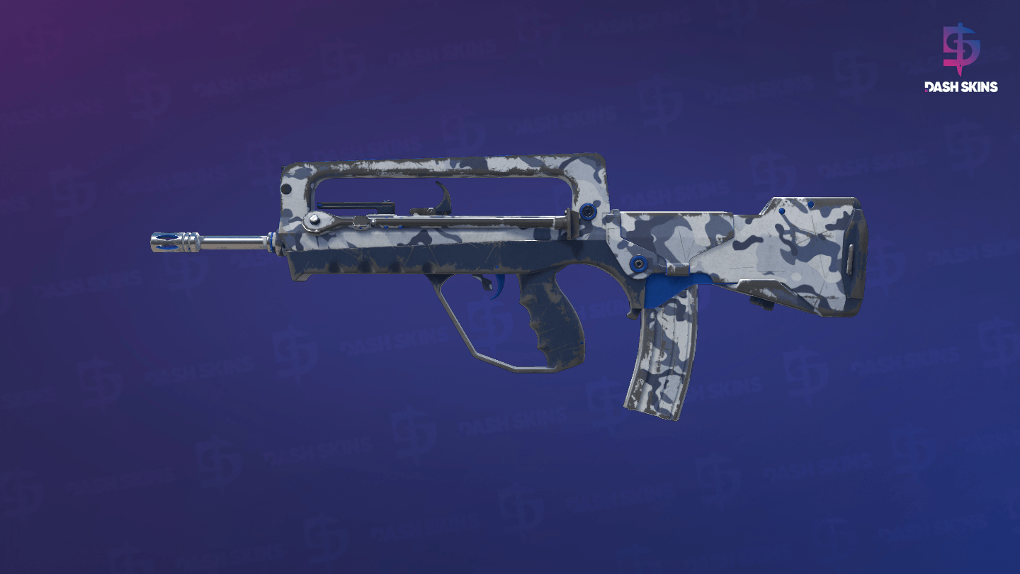 FAMAS | Yeti Camo (Field-Tested) Screenshot Playside