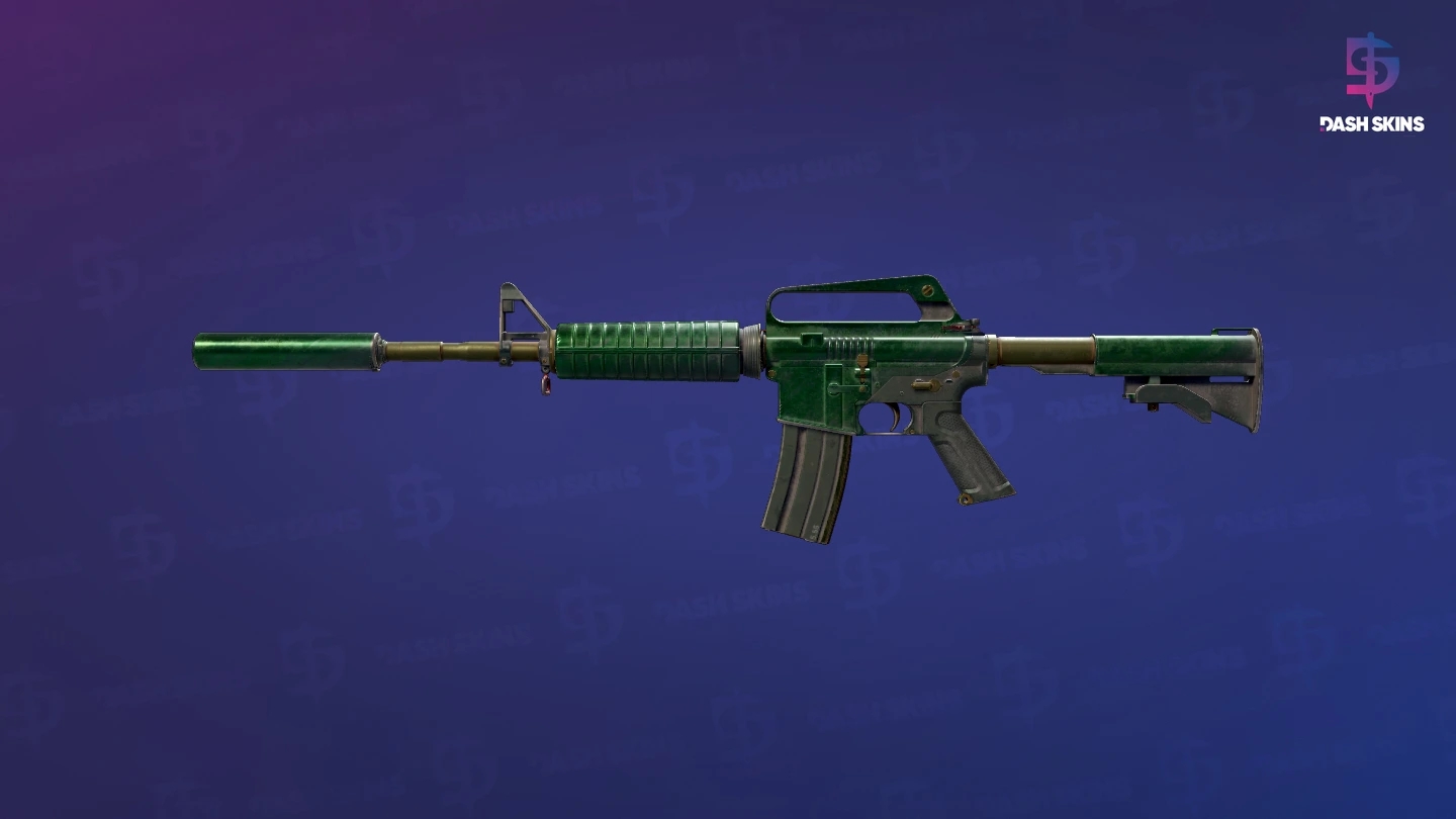 M4A1-S | Electrum (Battle-Scarred) Screenshot Playside