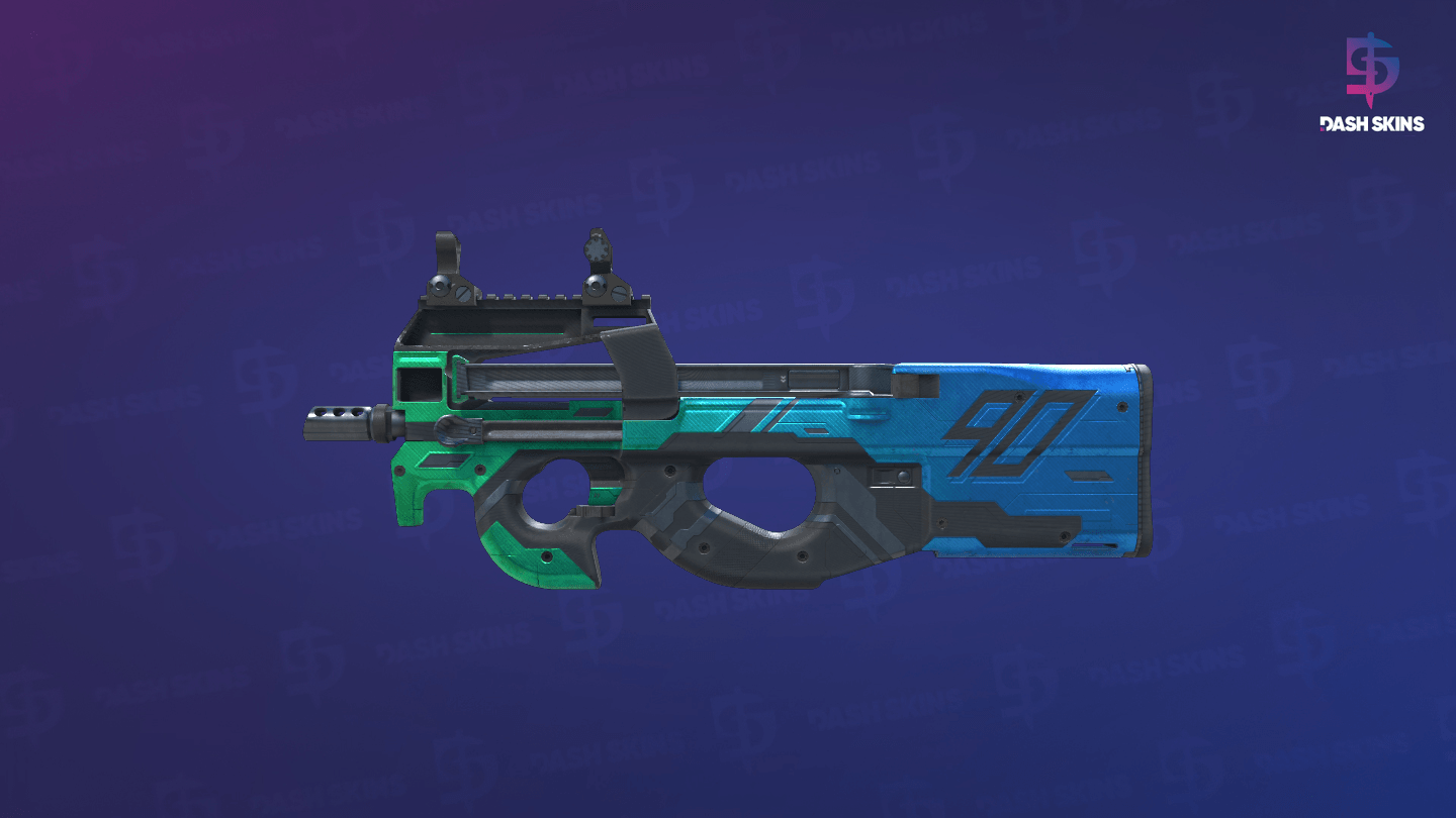P90 | Wave Breaker (Minimal Wear) Screenshot Playside