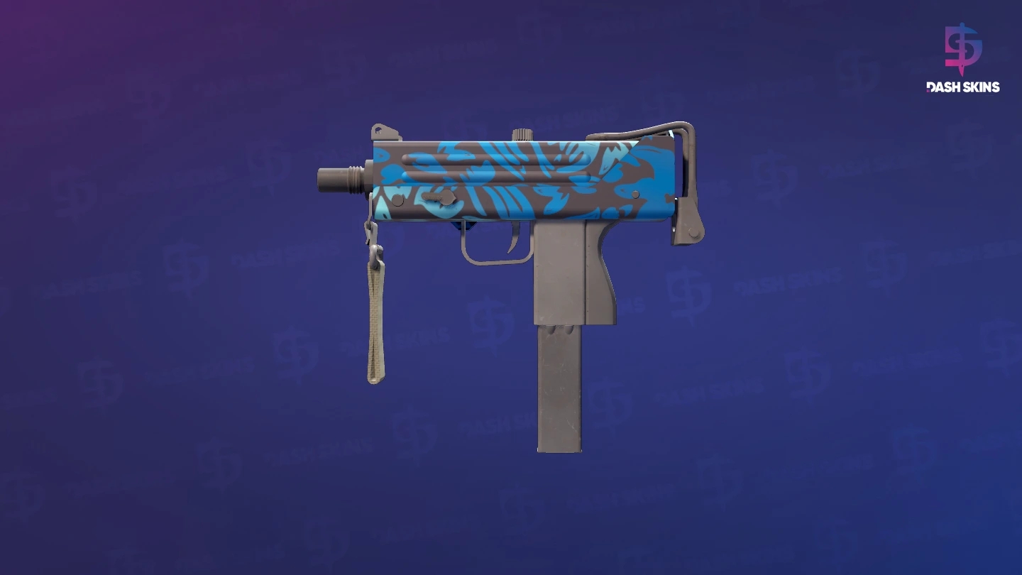 MAC-10 | Oceanic (Factory New) Screenshot Playside