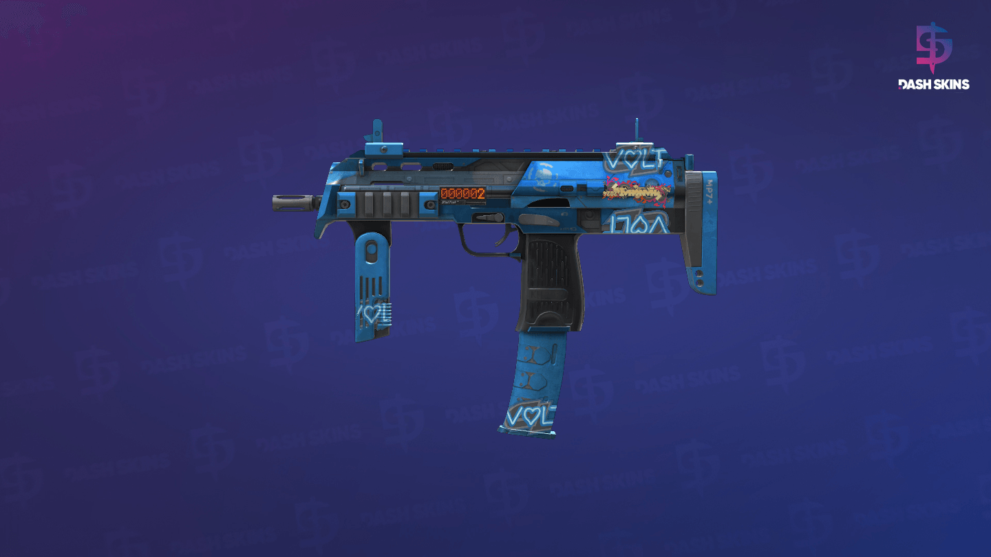 StatTrak™ MP7 | Cirrus (Field-Tested) Screenshot Playside