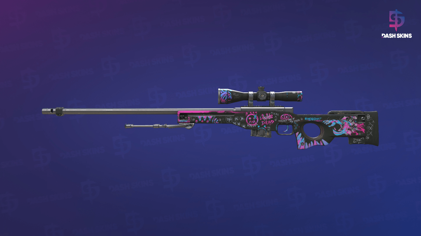 AWP | Fever Dream (Minimal Wear) Screenshot Playside