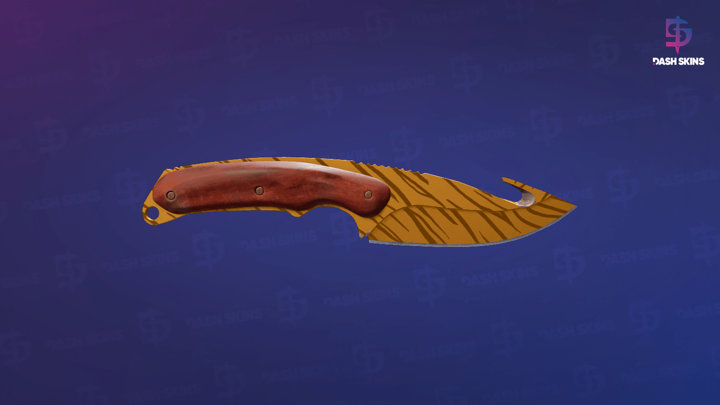 ★ Gut Knife | Tiger Tooth (Factory New) Screenshot Playside