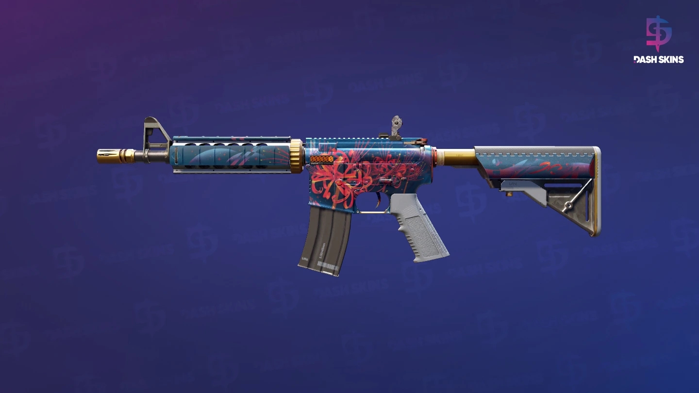 StatTrak™ M4A4 | Spider Lily (Factory New) Screenshot Playside
