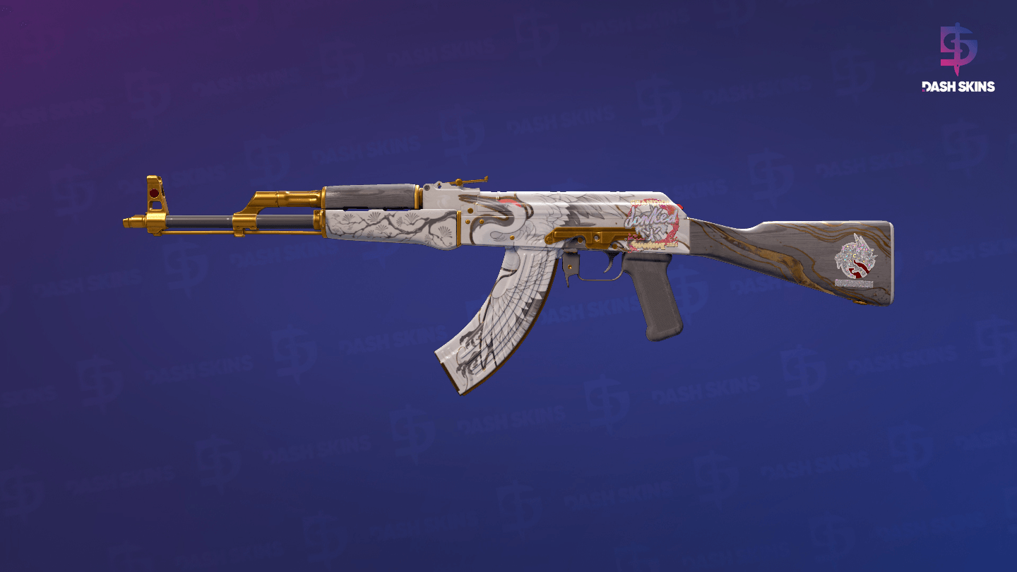 AK-47 | Crane Flight (Minimal Wear) Screenshot Playside