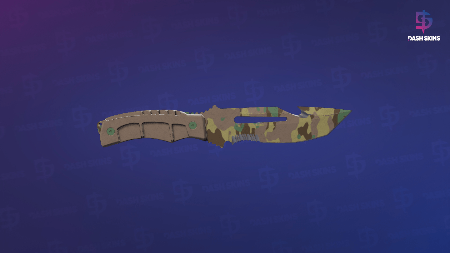 ★ Survival Knife | Boreal Forest (Well-Worn) Screenshot Playside