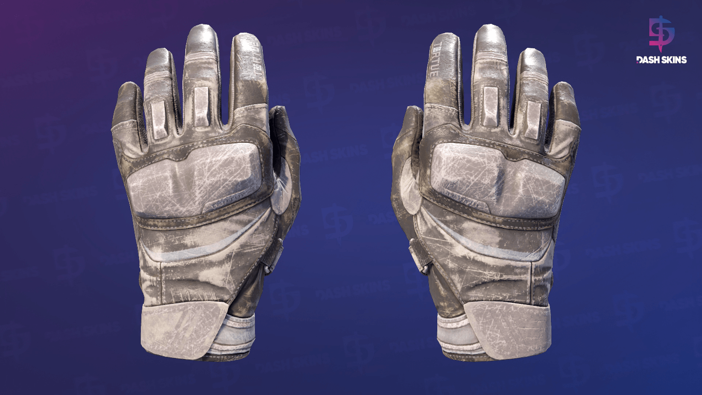★ Moto Gloves | Smoke Out (Battle-Scarred) Screenshot Playside