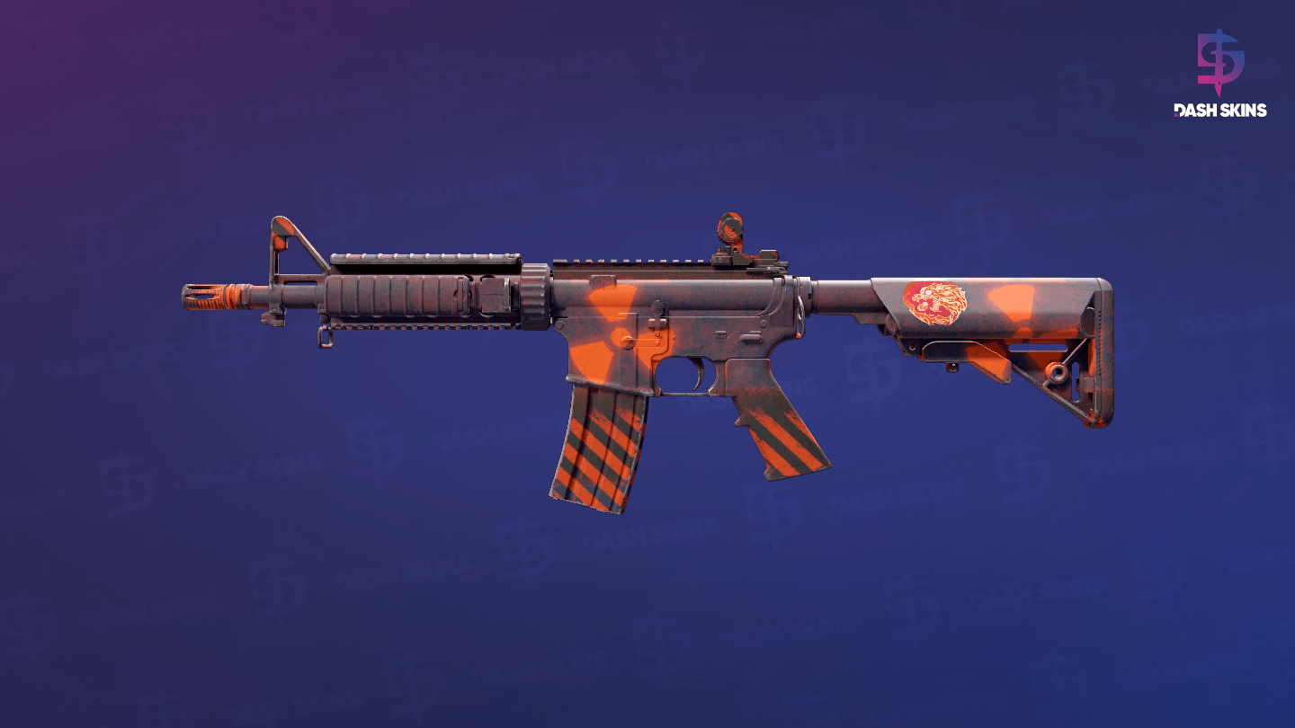 M4A4 | Radiation Hazard (Minimal Wear) Screenshot Playside