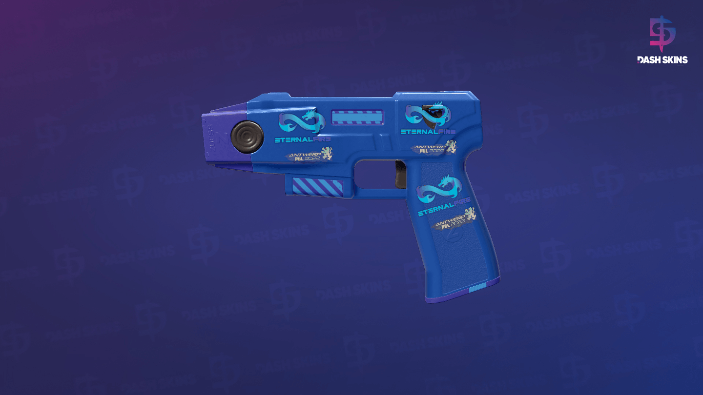 Zeus x27 | Electric Blue (Factory New) Screenshot Playside