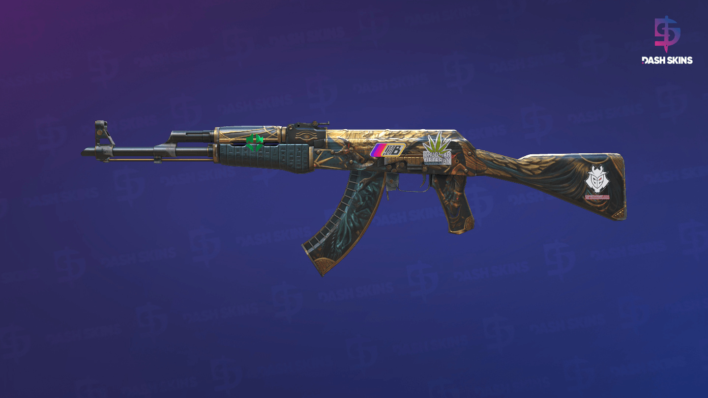 AK-47 | Legion of Anubis (Minimal Wear) Screenshot Playside