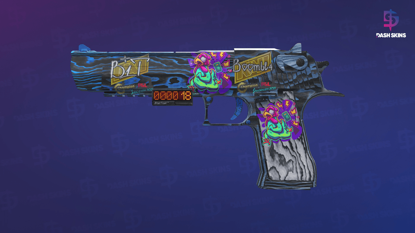 StatTrak™ Desert Eagle | Blue Ply (Minimal Wear) Screenshot Playside