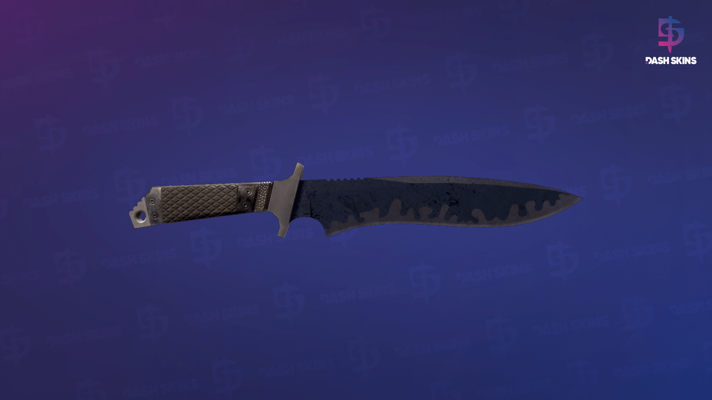 ★ Classic Knife | Blue Steel (Well-Worn) Screenshot Playside