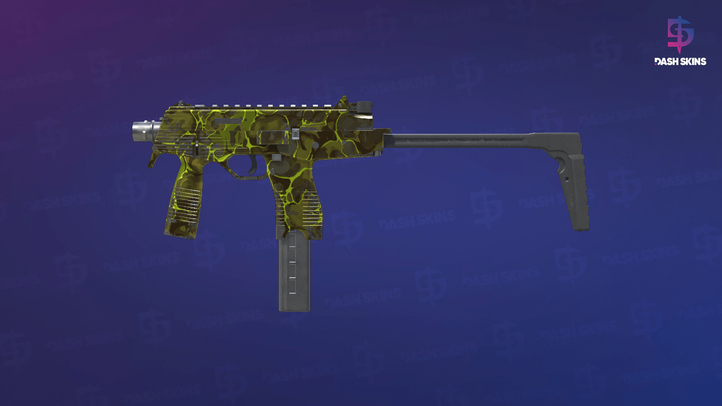 MP9 | Bioleak (Minimal Wear) Screenshot Playside