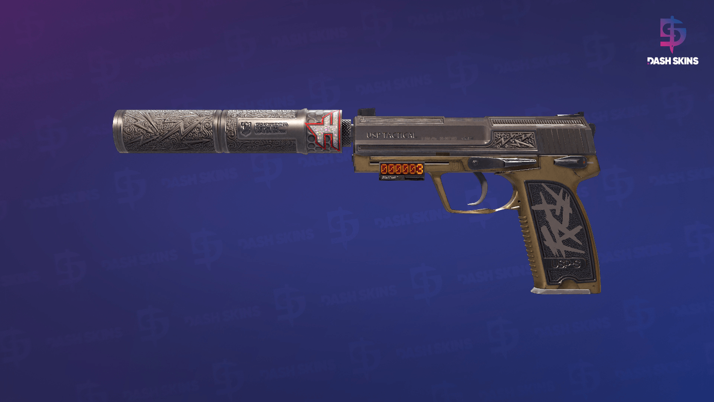 StatTrak™ USP-S | Lead Conduit (Well-Worn) Screenshot Playside
