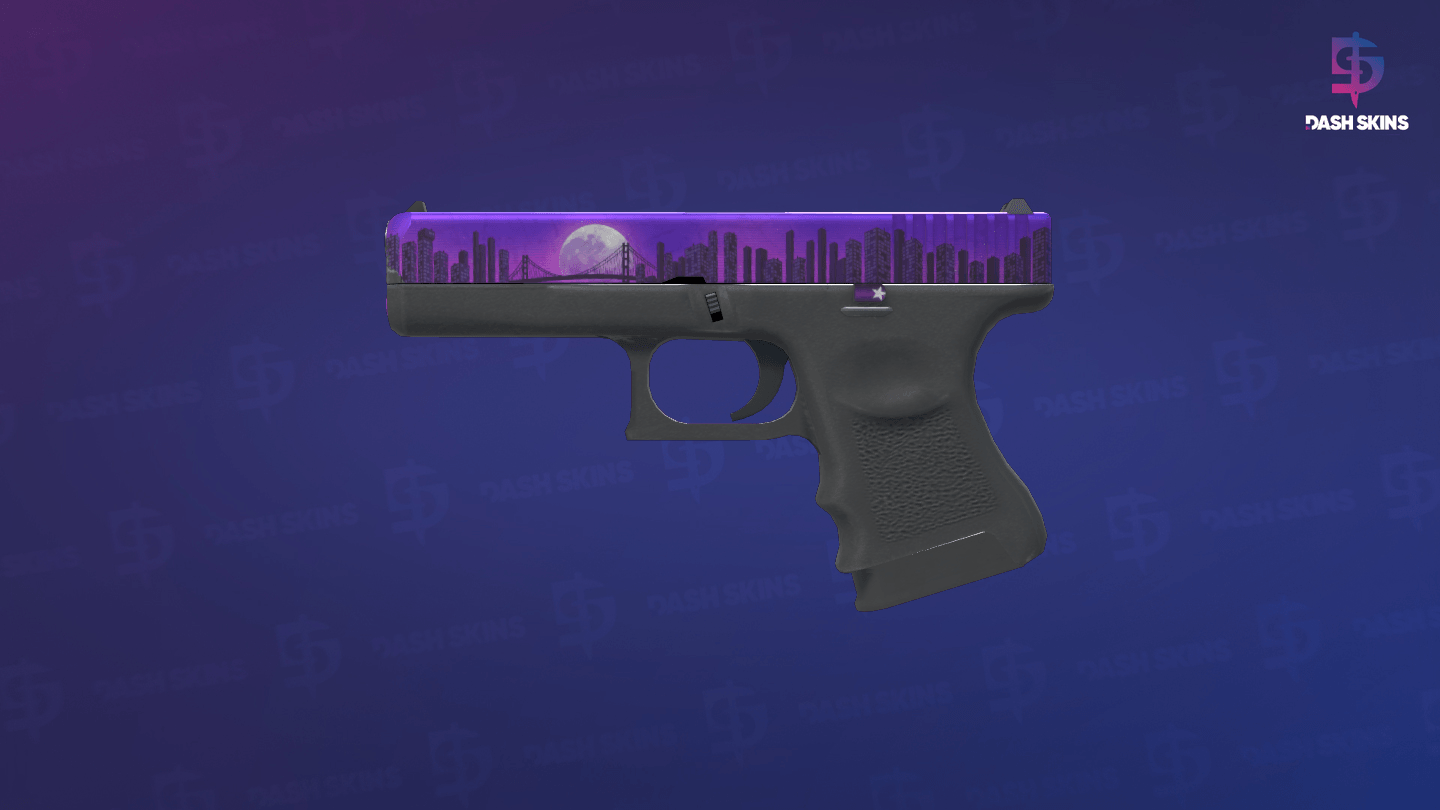 Glock-18 | Moonrise (Minimal Wear) Screenshot Playside