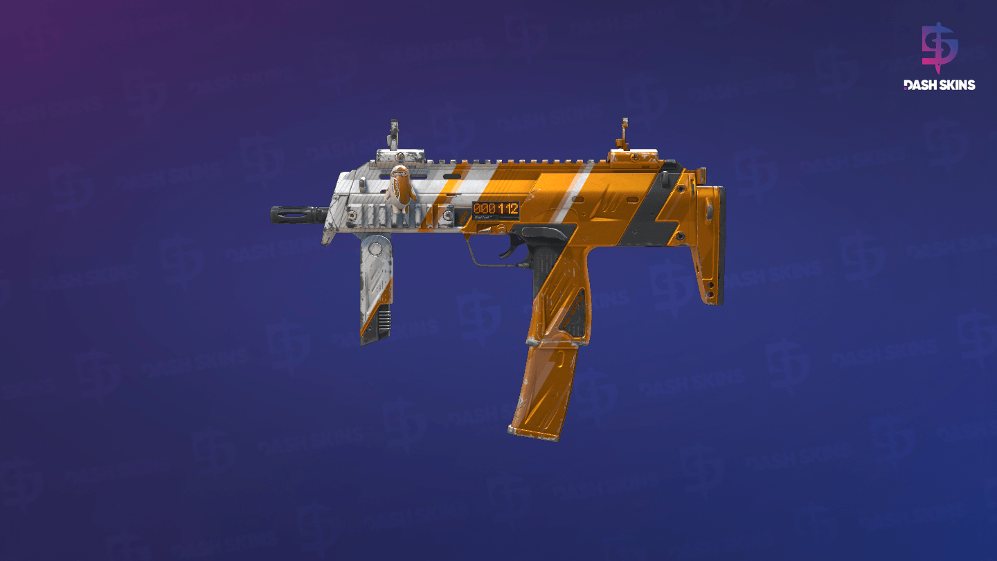 StatTrak™ MP7 | Amberline (Field-Tested) Screenshot Playside