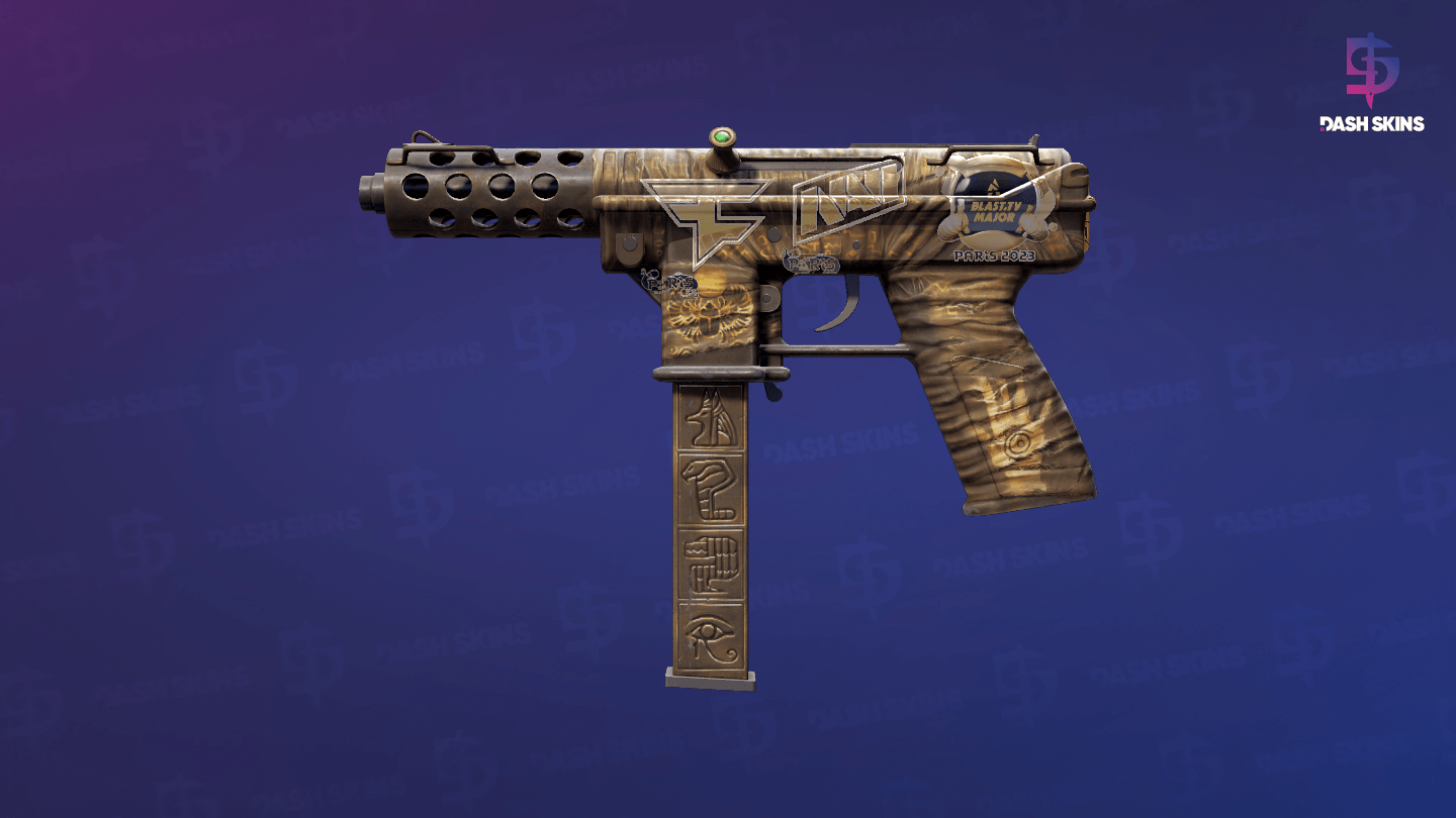 Souvenir Tec-9 | Mummy's Rot (Field-Tested) Screenshot Playside