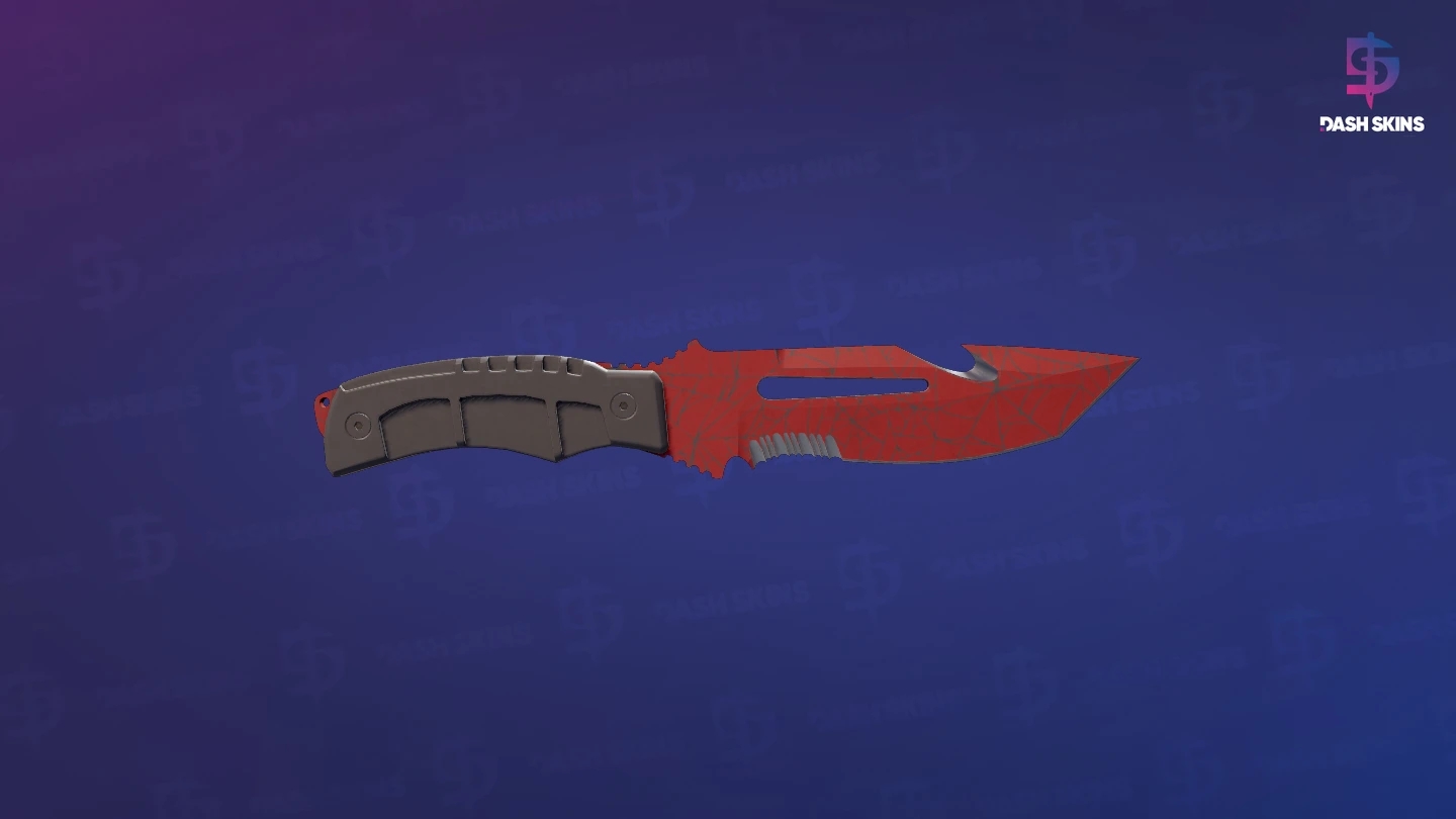 ★ Survival Knife | Crimson Web (Field-Tested) Screenshot Playside