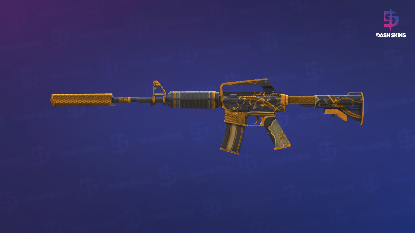 M4A1-S | Golden Coil (Field-Tested) Screenshot Playside