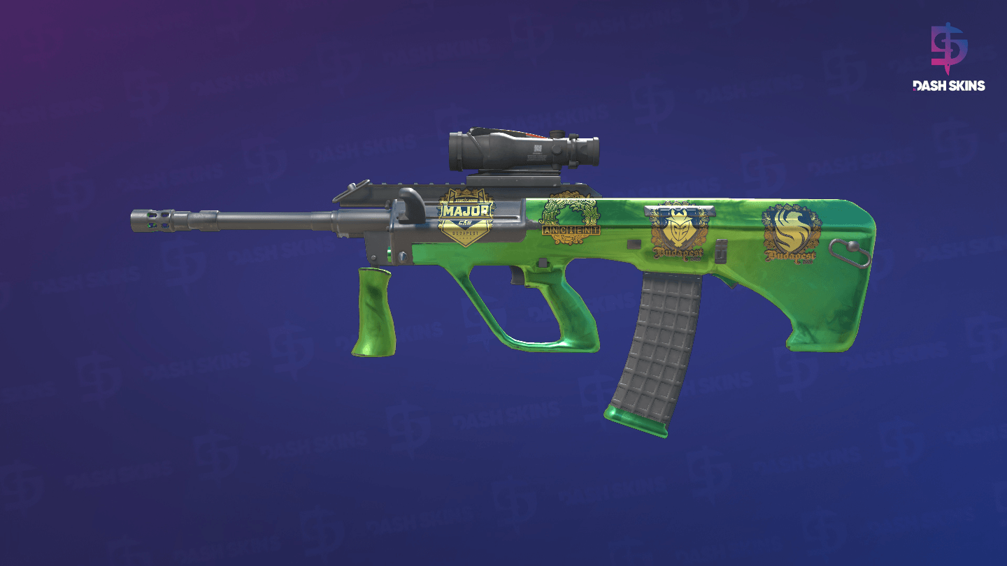 Souvenir AUG | Carved Jade (Factory New) Screenshot Playside
