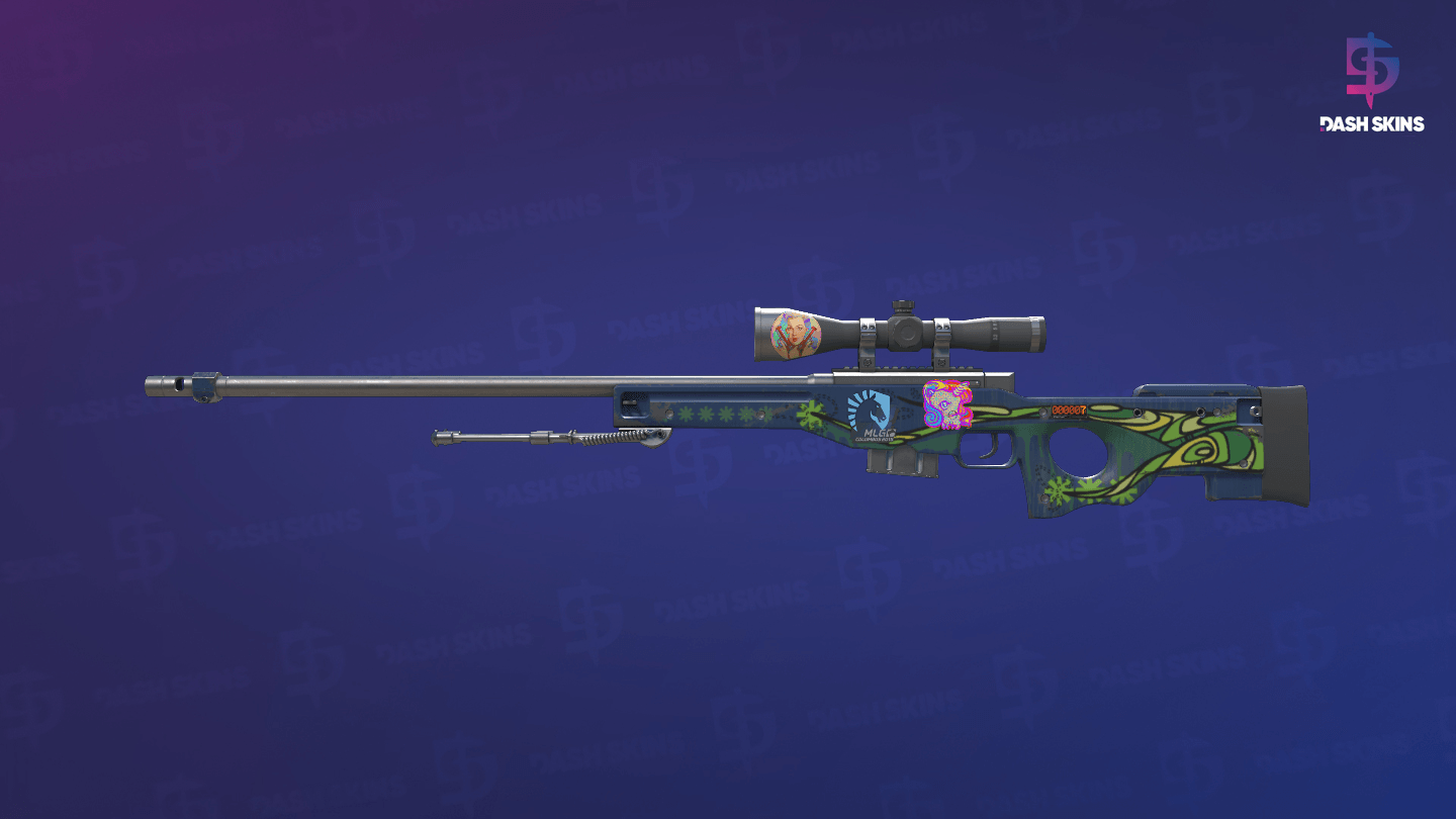 StatTrak™ AWP | Corticera (Field-Tested) Screenshot Playside