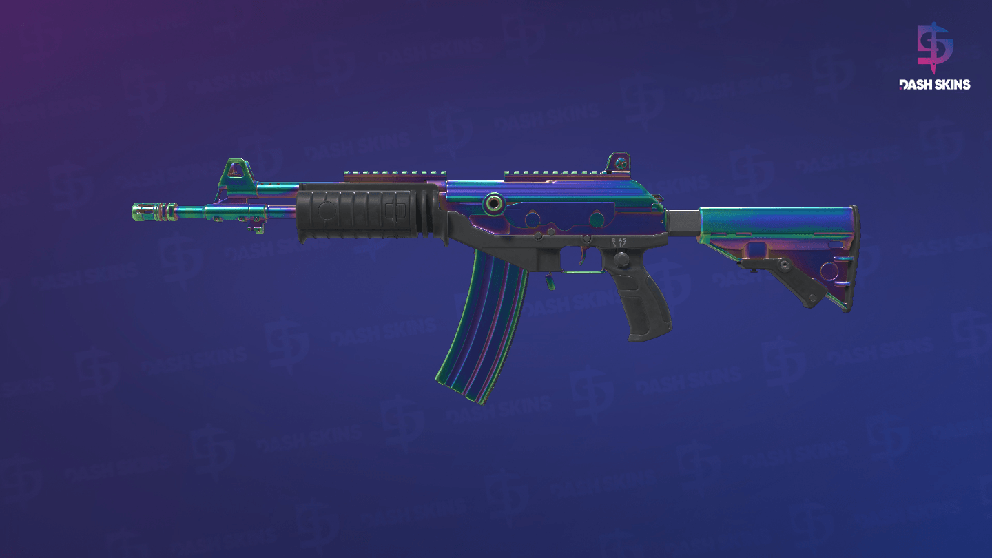 Galil AR | Rainbow Spoon (Minimal Wear) Screenshot Playside