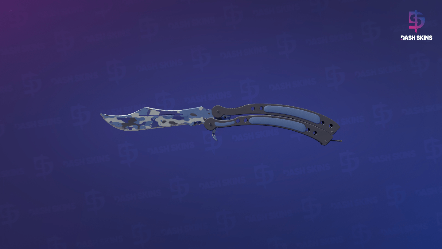 ★ Butterfly Knife | Bright Water (Minimal Wear) Screenshot Playside
