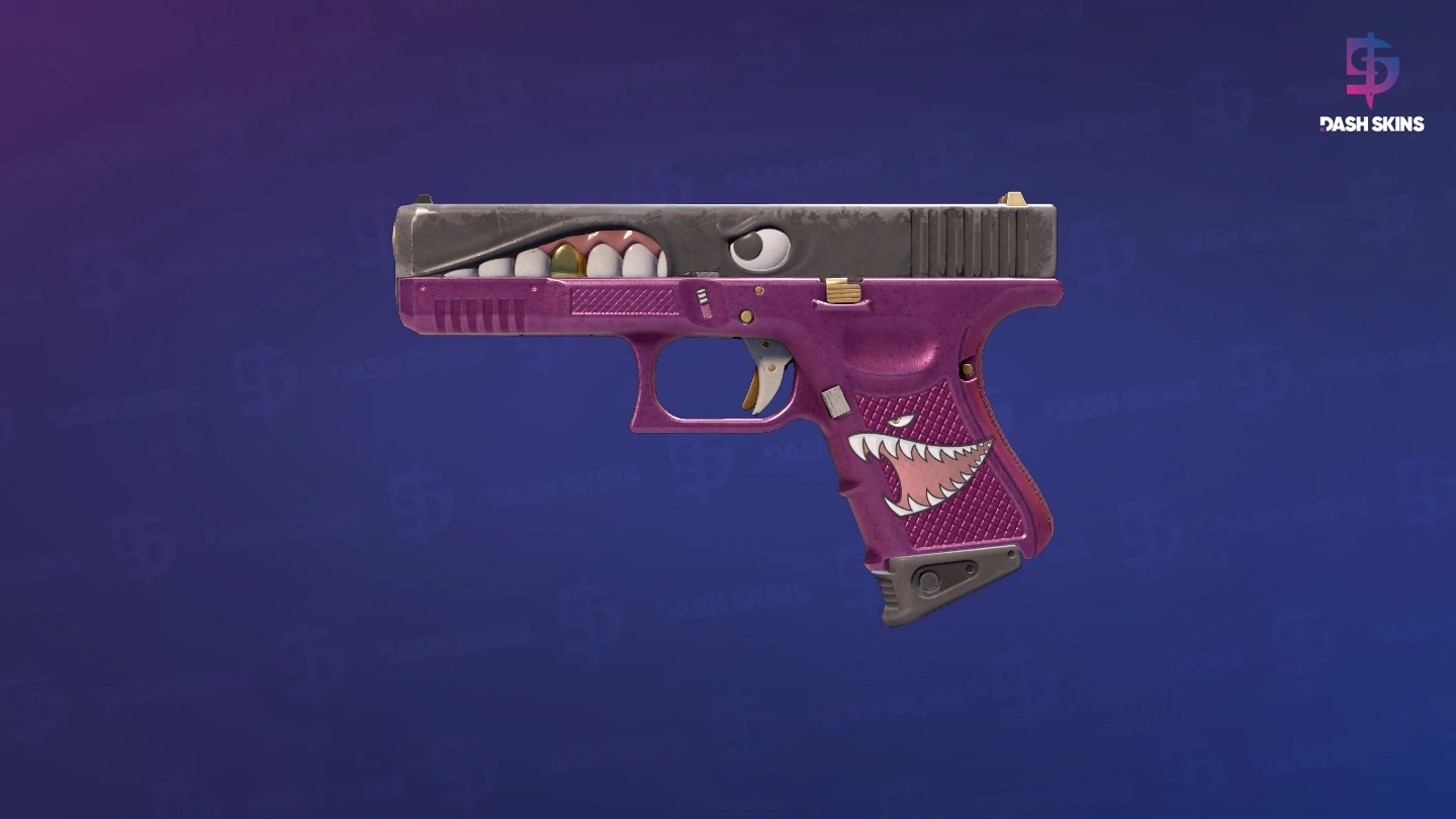 Glock-18 | Gold Toof (Field-Tested) Screenshot Playside