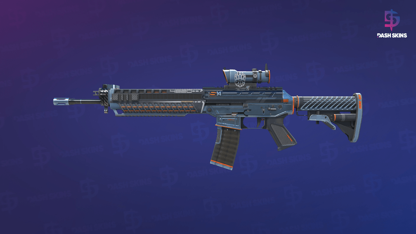 SG 553 | Phantom (Minimal Wear) Screenshot Playside