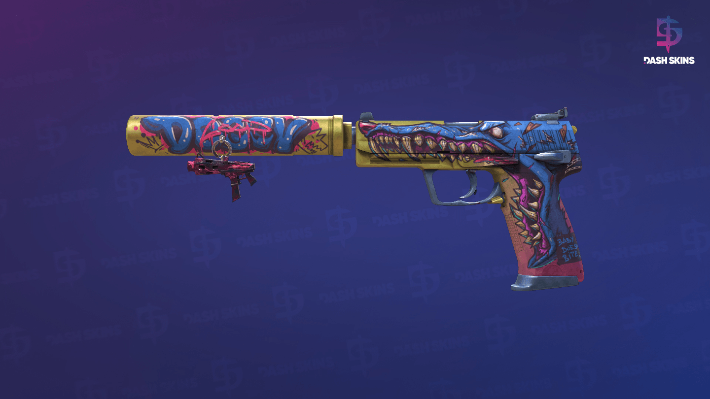 USP-S | Jawbreaker (Well-Worn) Screenshot Playside