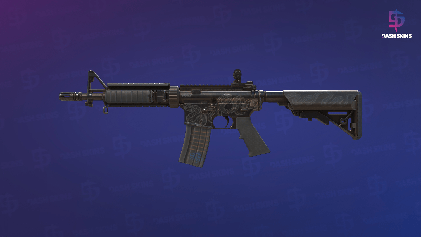 M4A4 | Etch Lord (Well-Worn) Screenshot Playside