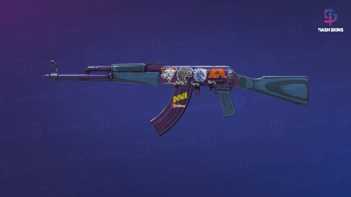 AK-47 | Midnight Laminate (Field-Tested) Screenshot Playside