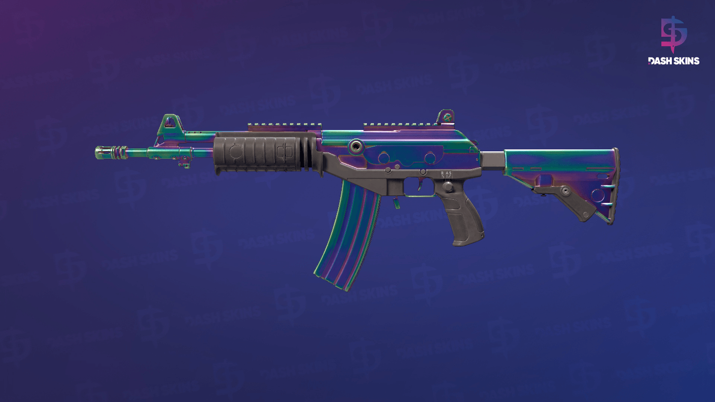 Galil AR | Rainbow Spoon (Minimal Wear) Screenshot Playside