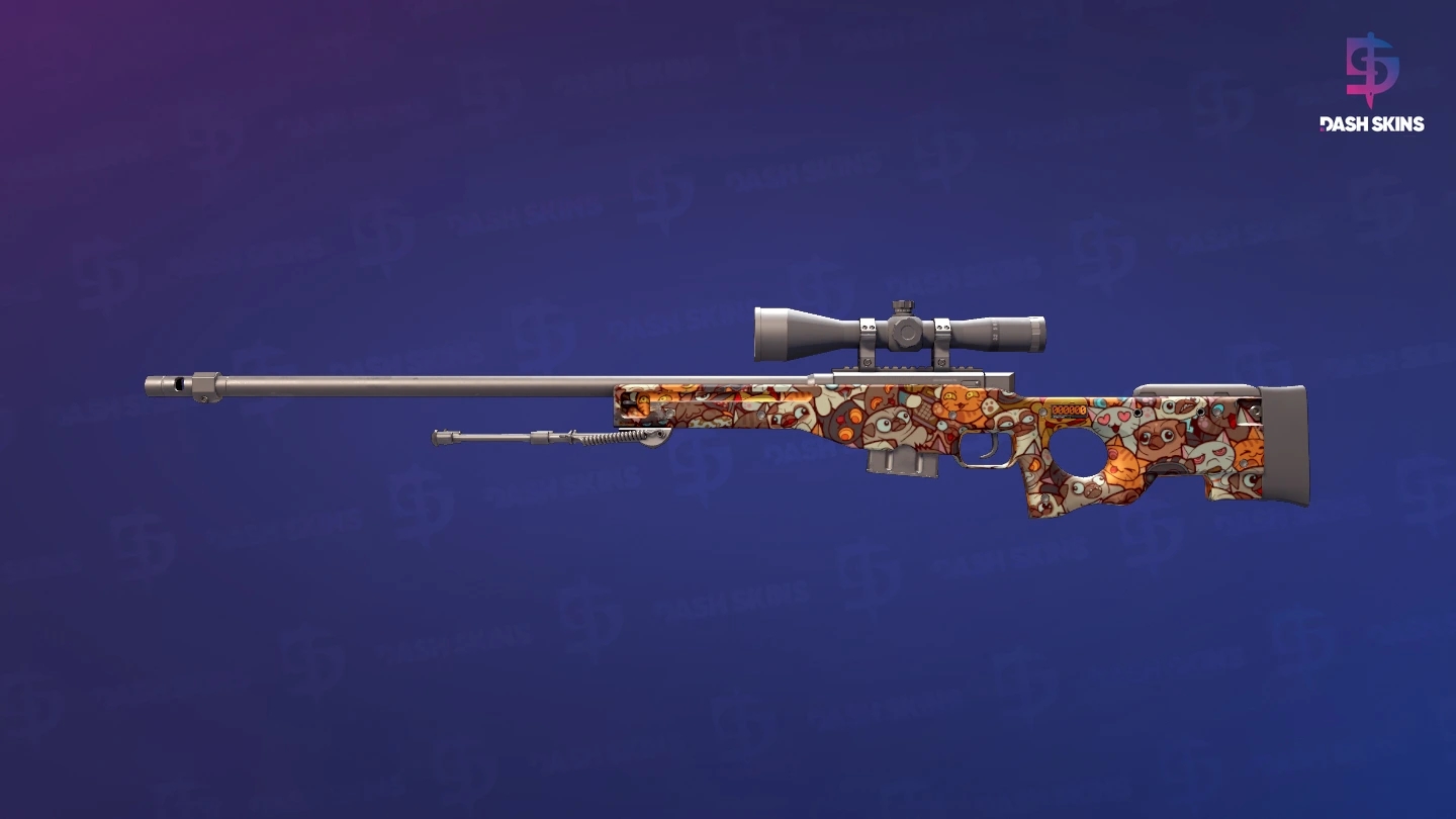 StatTrak™ AWP | PAW (Factory New) Screenshot Playside