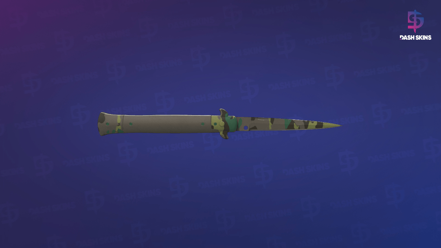 ★ Stiletto Knife | Boreal Forest (Field-Tested) Screenshot Playside