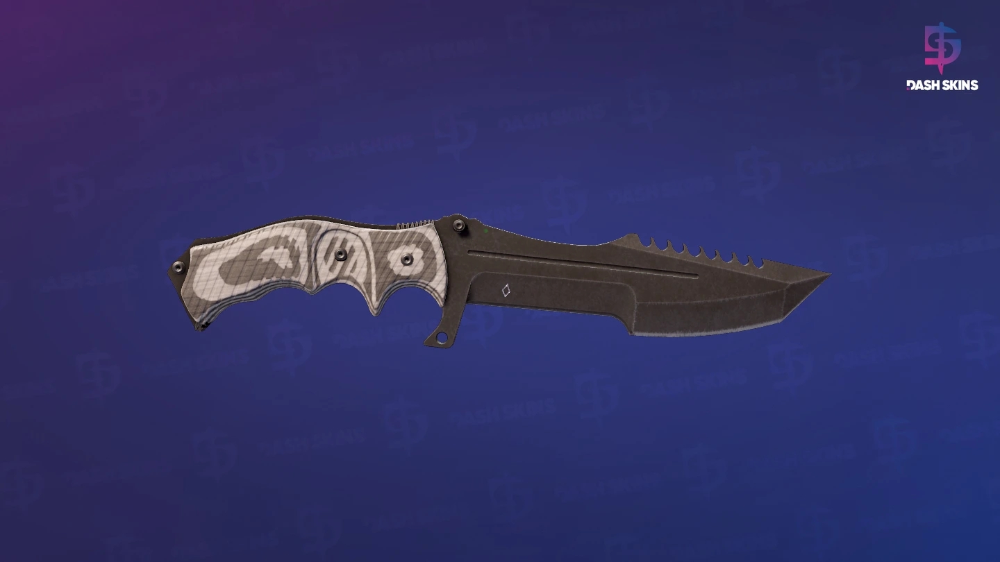 ★ StatTrak™ Huntsman Knife | Black Laminate (Factory New) Screenshot Playside