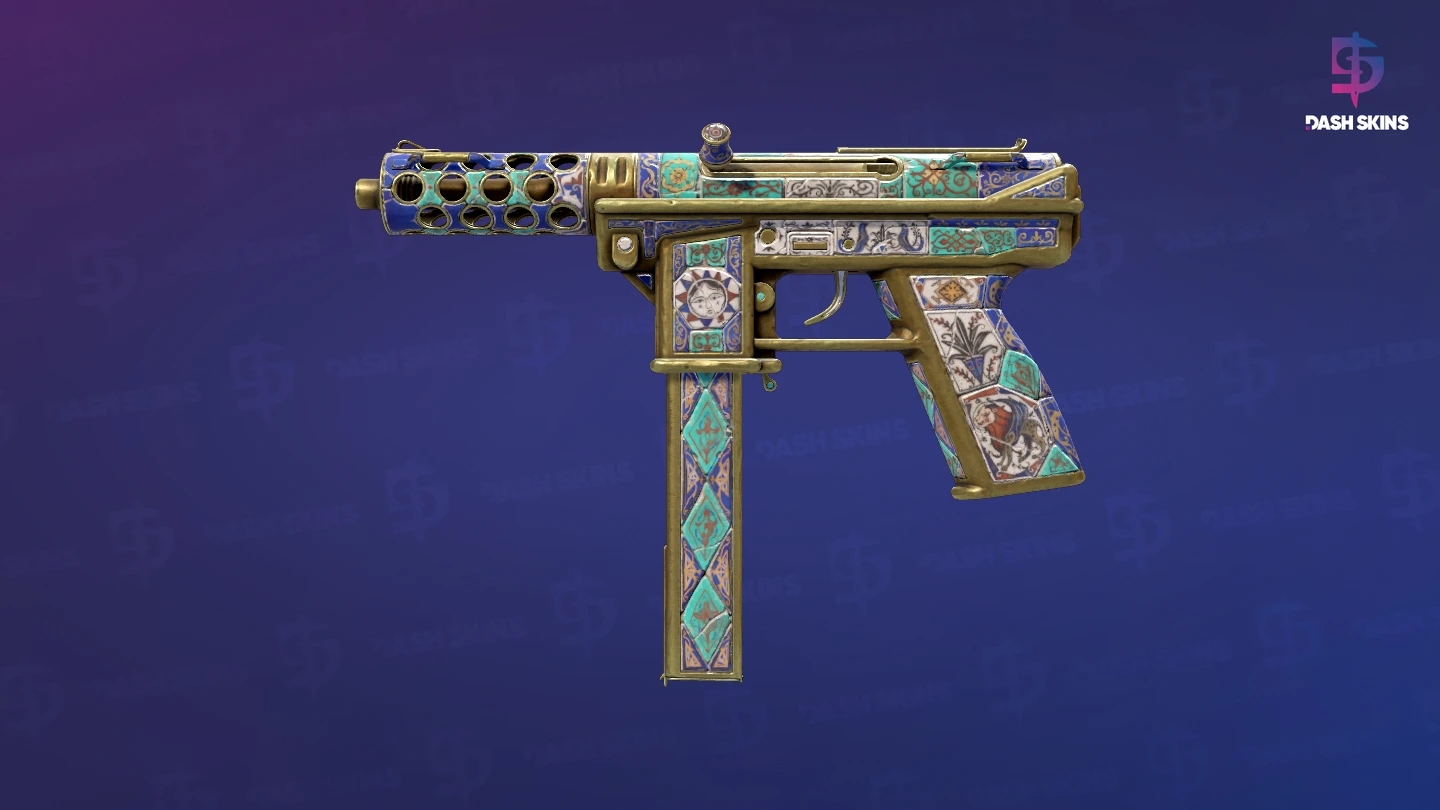 Tec-9 | Sultan (Well-Worn) Screenshot Playside