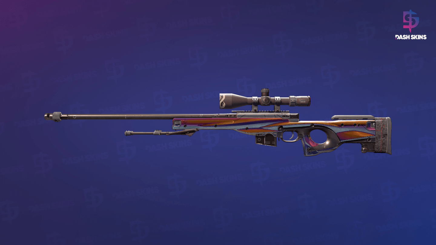 AWP | Chrome Cannon (Well-Worn) Screenshot Playside