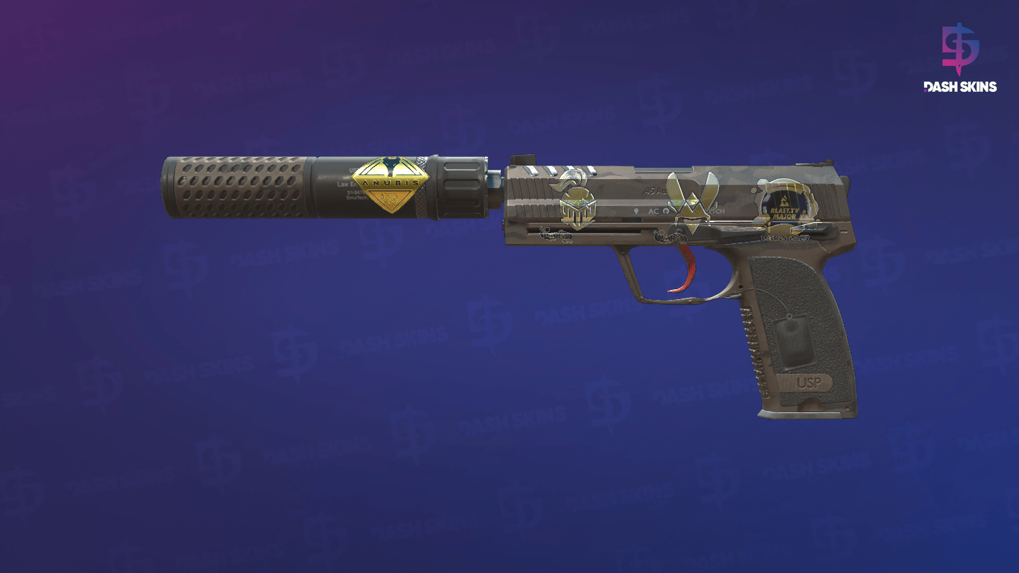Souvenir USP-S | Desert Tactical (Minimal Wear) Screenshot Playside