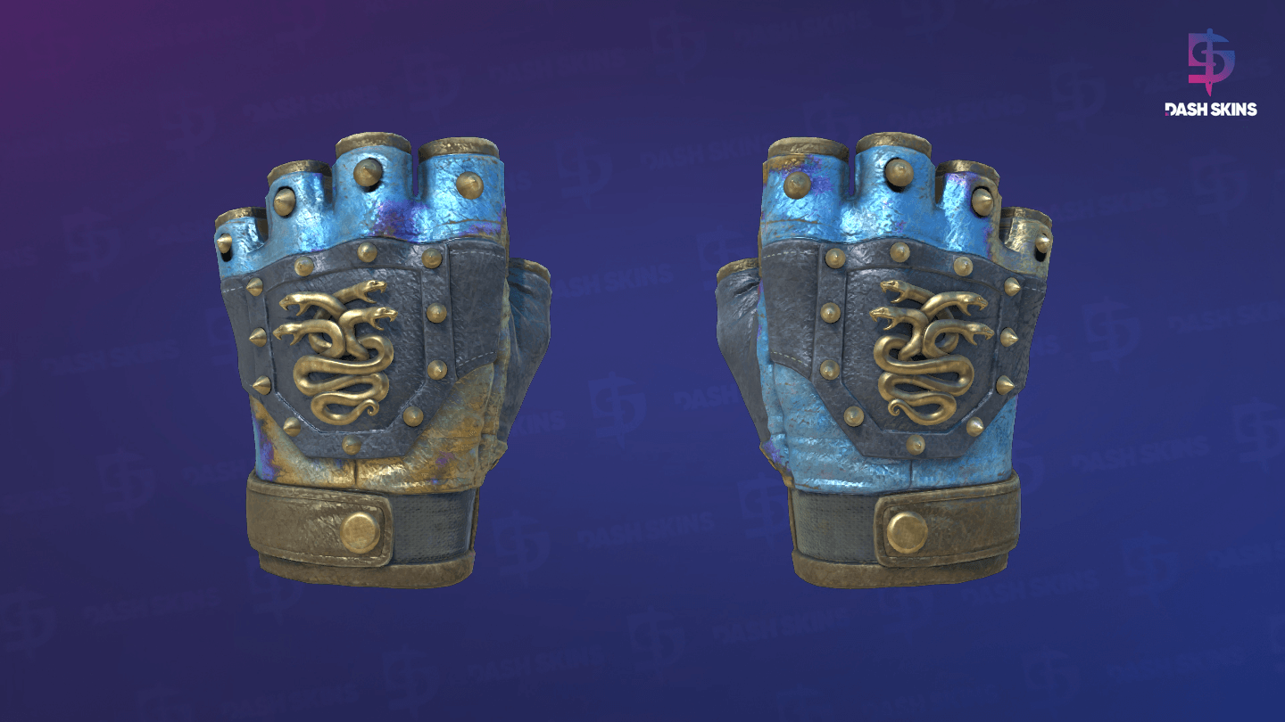 ★ Hydra Gloves | Case Hardened (Well-Worn) Screenshot Playside