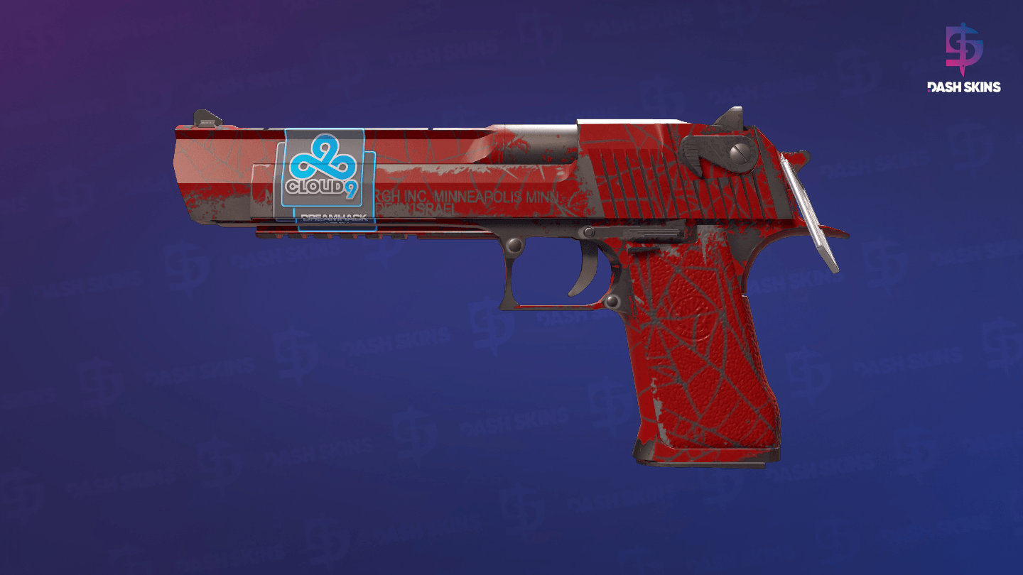 Desert Eagle | Crimson Web (Field-Tested) Screenshot Playside