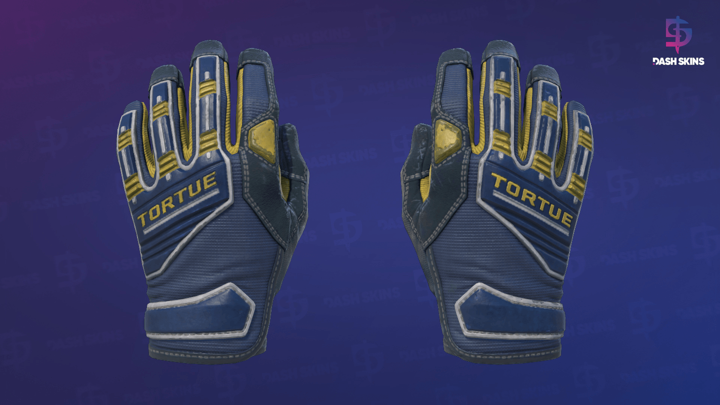 ★ Specialist Gloves | Field Agent (Well-Worn) Screenshot Playside