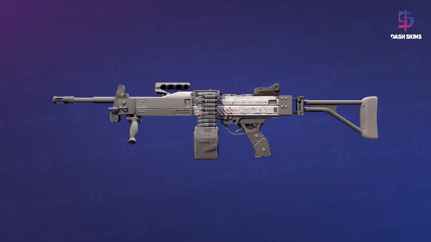 Negev | Prototype (Factory New) Screenshot Playside