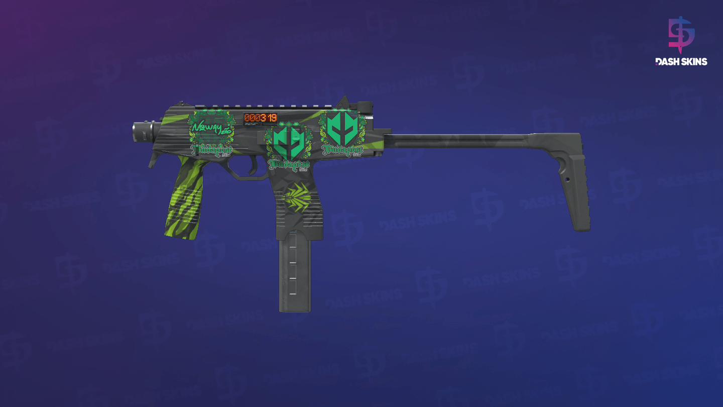 StatTrak™ MP9 | Deadly Poison (Field-Tested) Screenshot Playside