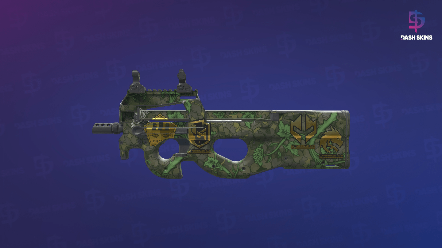 Souvenir P90 | Verdant Growth (Field-Tested) Screenshot Playside