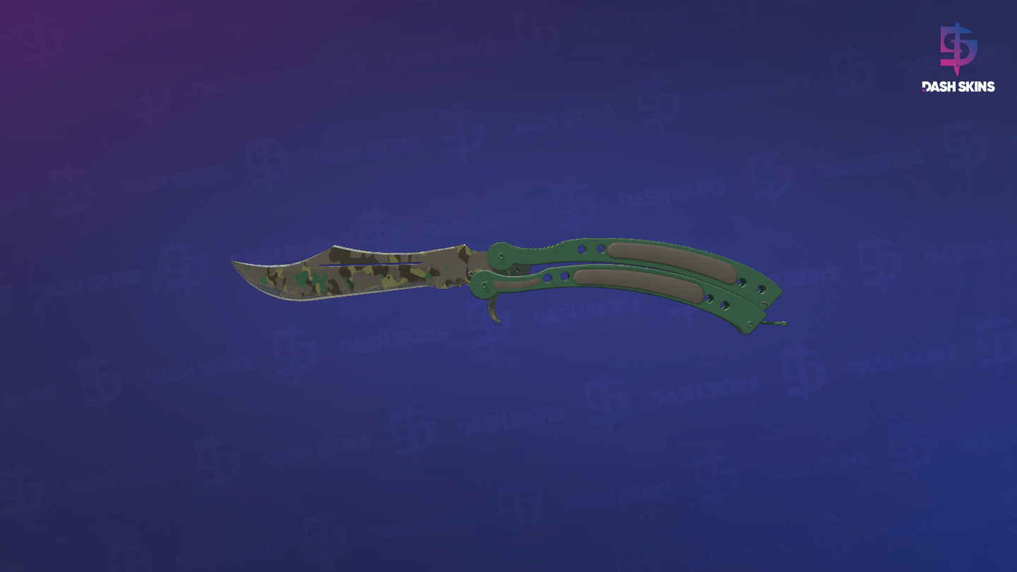 ★ Butterfly Knife | Boreal Forest (Field-Tested) Screenshot Playside